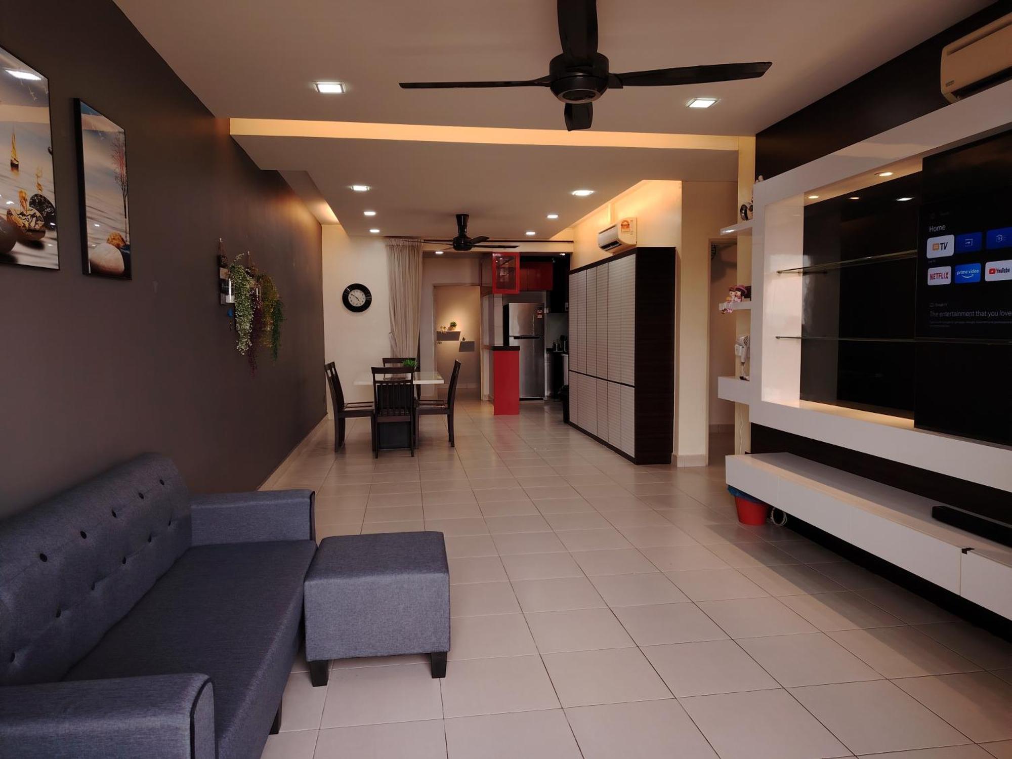 Apartment Tcr-jb Tebrau Walk Distance To Ikea Toppen & Aeon Mall *